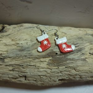Boucles d'oreilles - Élégance de Noël