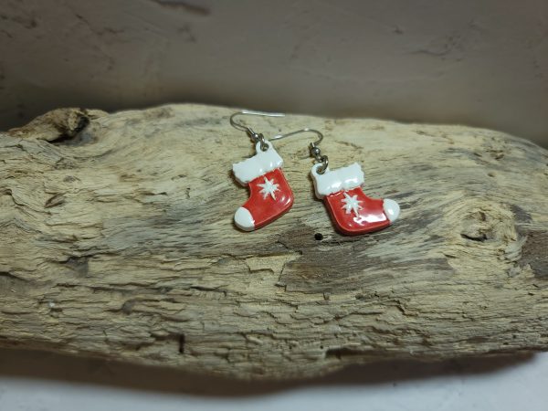 Boucles d'oreilles - Élégance de Noël