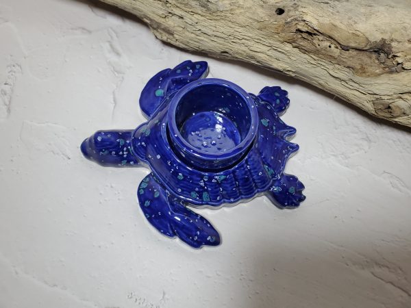 Décoration tortue en céramique – Porte-plante unique et élégant