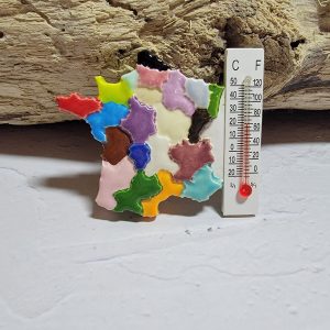 Magnet France en céramique – déco artisanale originale
