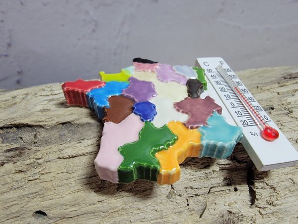 Magnet France en céramique – déco artisanale originale – Image 6