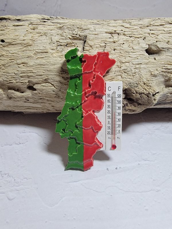 Magnet Carte Portugal – Élégance Artisanale