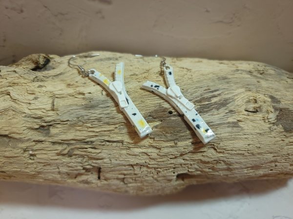 Boucles d'oreilles Zip Chic en Céramique – Image 2