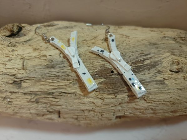 Boucles d'oreilles Zip Chic en Céramique – Image 4