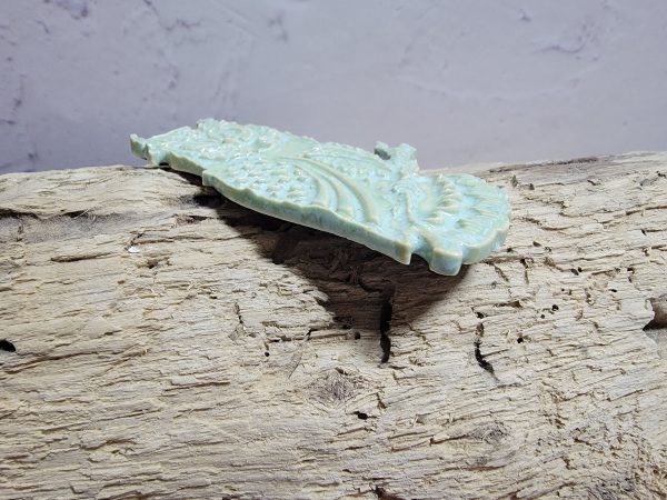 Hibou de la nuit : magnet en céramique fait main – Image 4