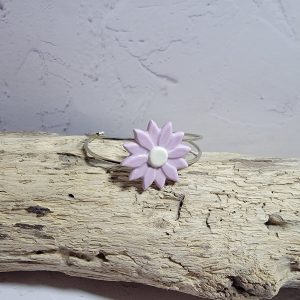 Bracelet fleuri en céramique - style bohème
