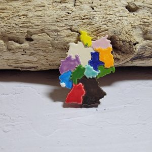 Magnet Carte Allemagne – Élégance Artisanale