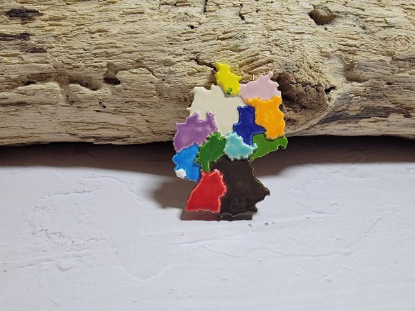 Magnet Carte Allemagne – Élégance Artisanale