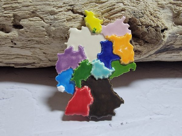 Magnet Carte Allemagne – Élégance Artisanale – Image 2