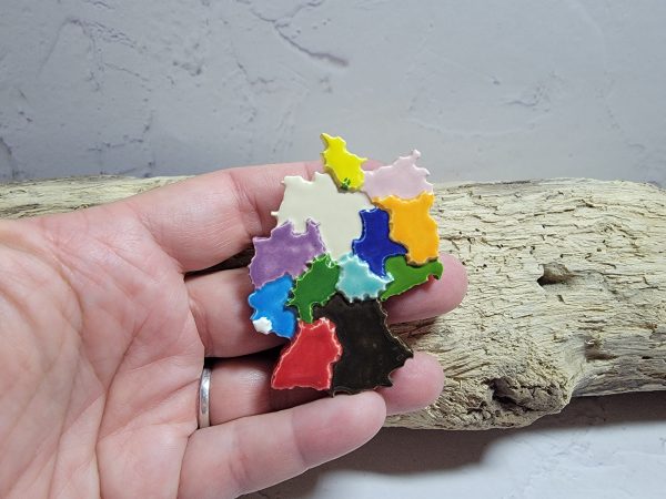 Magnet Carte Allemagne – Élégance Artisanale – Image 4