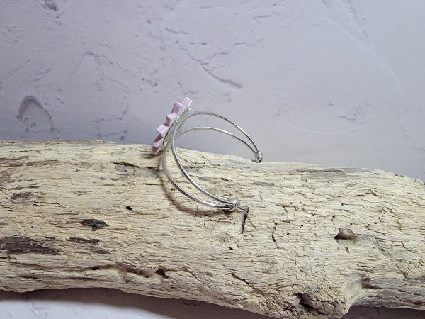Bracelet fleuri en céramique - style bohème – Image 4
