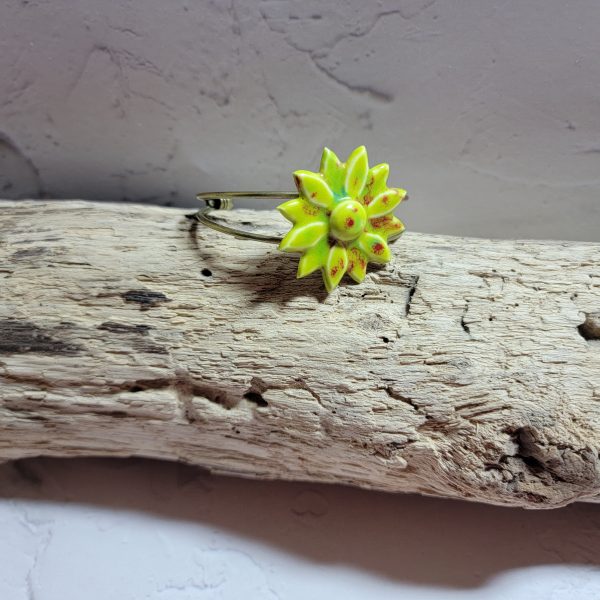Bracelet Fleur de Céramique – Image 2