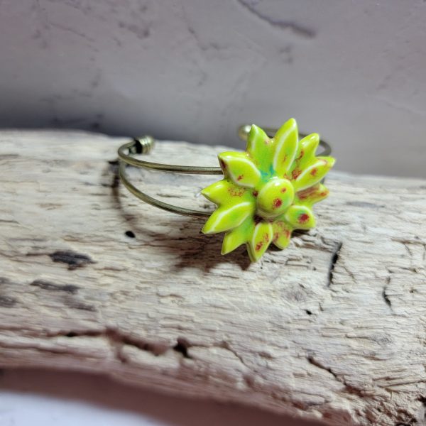 Bracelet Fleur de Céramique – Image 3