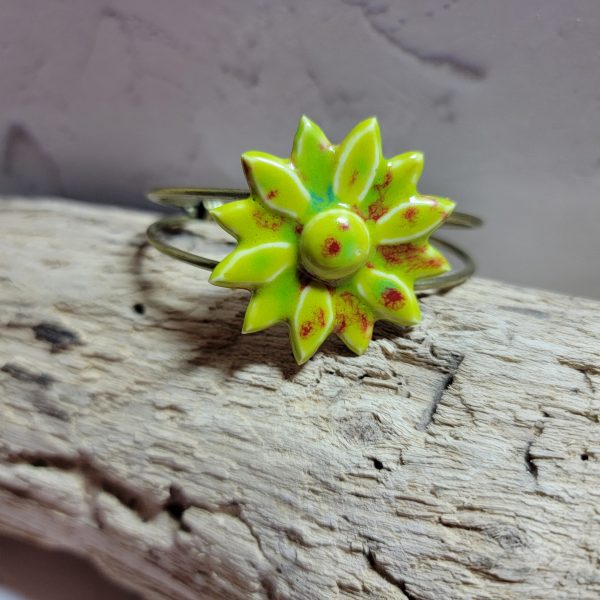 Bracelet Fleur de Céramique – Image 4
